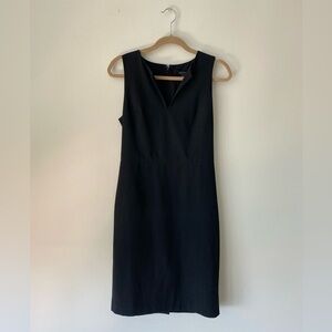 Ann Taylor Black Sheath Work Dress